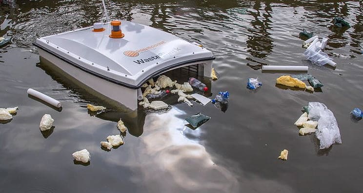 WasteShark aquadrone water cleanup